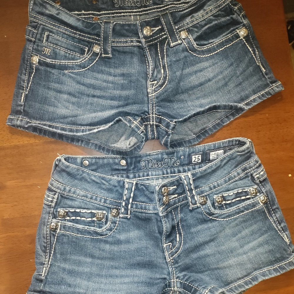 Like new beautiful miss me shorts